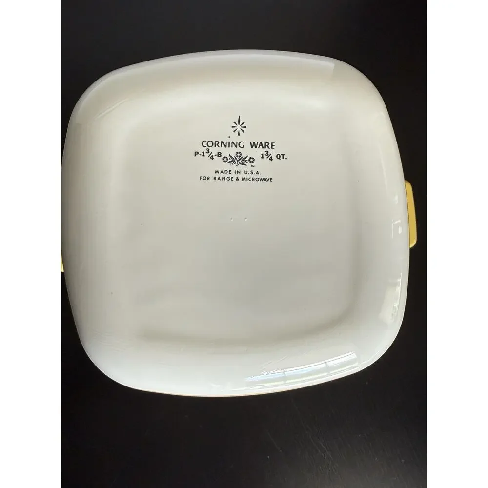 Vintage Corning Ware Harvest Gold P-1 3/4-B 1.75 Qt Casserole Dish - No Lid